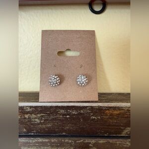 Elegant Silver Stud Earrings